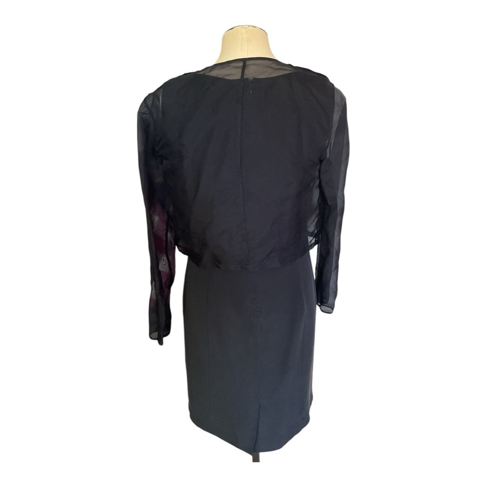 Talbots 100% Silk Dress & Jacket Set – Size 6 - Picture 6 of 9